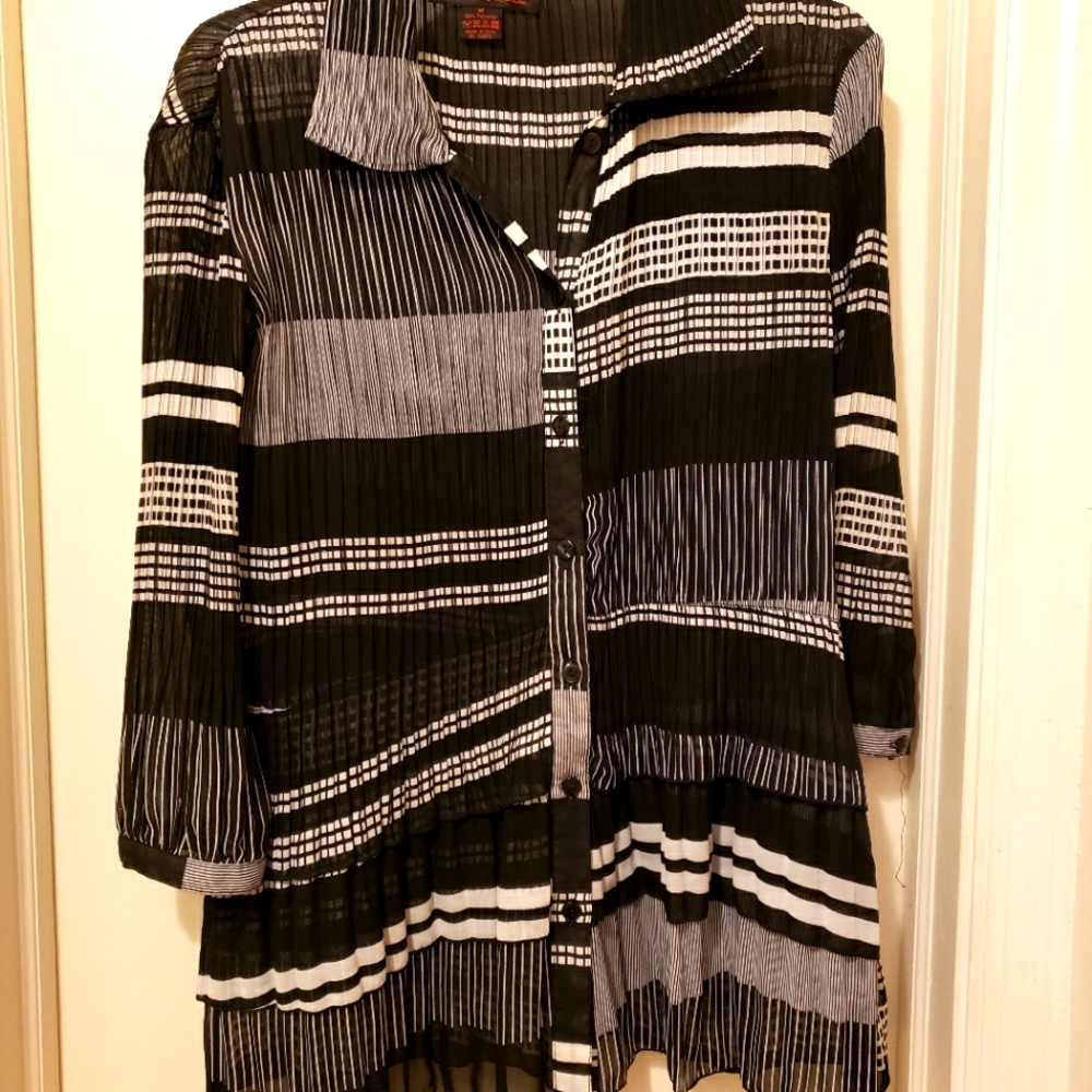 Pleats Collection women's blouse